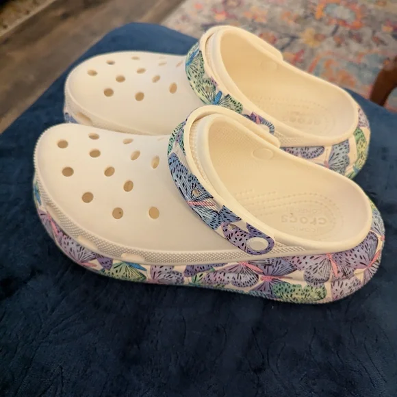 Butterfly platform Crocs - Picture 4 of 7